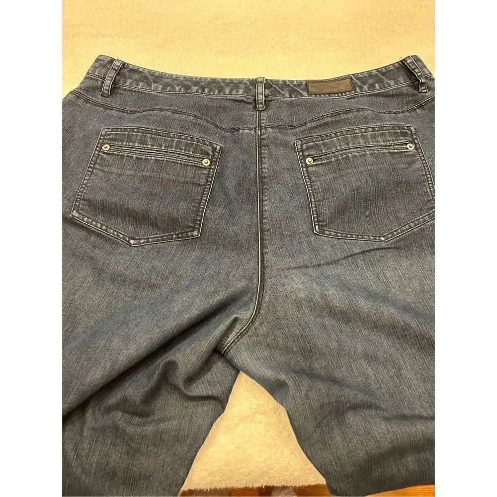 Kenneth Kole dark blue flares - Picture 9 of 9